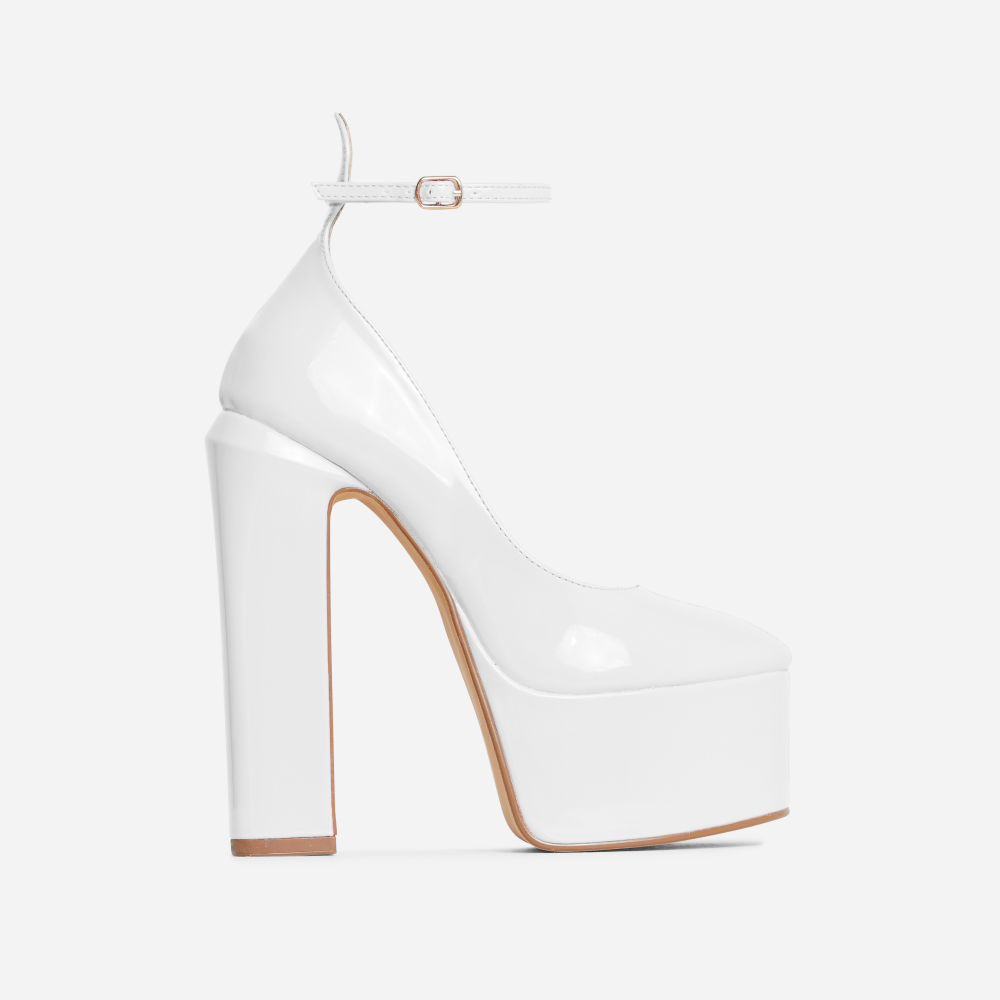 Donna - Ivory Open Toe Heels – Prologue Shoes
